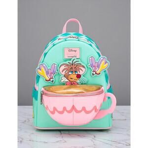 Loungefly Disney Alice in Wonderland Tea Cup Mini Backpack — NWT